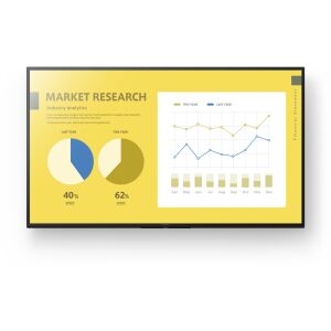 Sony FW-55EZ20L 55 hüvelykes 4K Ultra HD professzionális kijelző digitális feliratokhoz - LFD monitor