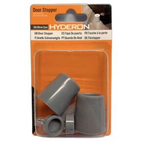 Türstopper Gummi 26*30Mm Mit Schraube Grau 2 Teile/paket Hyderon 135937741 - Türstopper