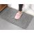 Praktikus Grey Doormat in use, wiping shoes