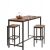 Bar-Set im Industrial Loft Stil mit hohem Tisch und Hockern
