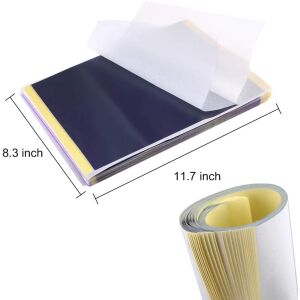 Sada 35 listov papiera na prenos tepla Ook, papier, béžovo/tmavomodrý, 29,7 x 21,08 cm 136159932 - Kancelárske papierové výrobky