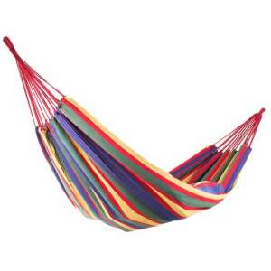 Pat suspendat XXL pentru două persoane cu geantă de depozitare, 200 x 150 cm, capacitate de încărcare 200 kg