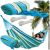 Kert Függőágy - Két Személyes - 200x150 cm - Kék-Zöld 41627499
