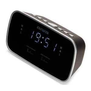 Rádiobudík Aiwa CRU-19BK s 2 USB portami