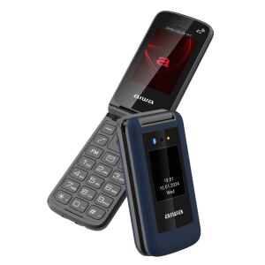 Aiwa FP-30-4G kagylótelefon, dual SIM, kék és szürke - Aiwa