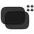 2 pack car side window sunshades with suction cups, black