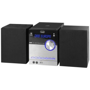 Trevi HCX 10D8 DAB Hi-Fi Rendszer CD Lejátszóval és Hangszórókkal - Mini Hifi