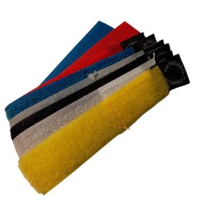 ACV Tépőzár szett 6db-os színes csomag, univerzális a tökéletes, strapabíró és újrafelhasználható kábelrendezéshez 129161232 - Kábelrögzítő