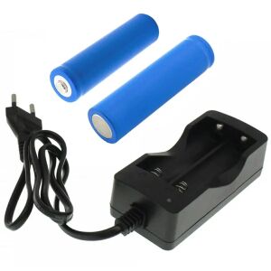 Dual 18650 Akkumulátortöltő - 1000mA - 2x 3.7V Akkuval 129162083 - Elem & akkumulátor
