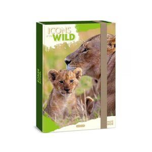 Ars Una: Icons of the Wild Lions A/4 füzetbox 129162327 - Füzetbox