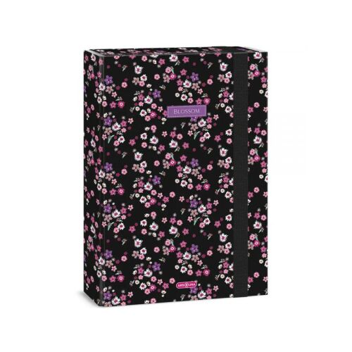 Ars Una: Pearl Blossom Black A/4 füzetbox 129162366