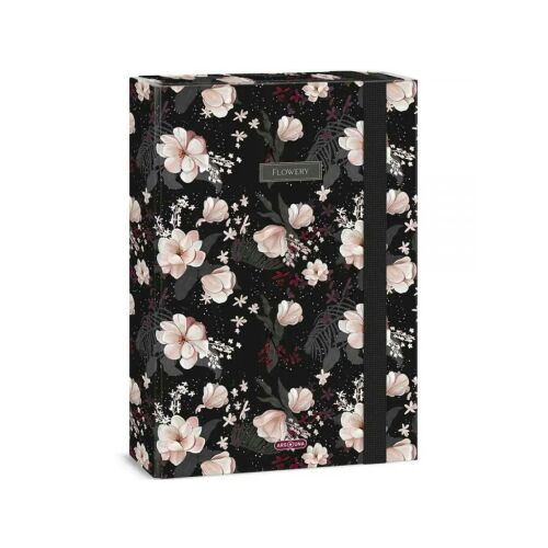 Ars Una: Flowery Black A/4 füzetbox 129162422