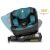 Autósülés nukido prestige line fekete-kék 0-36 kg isofix 131043180