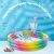 Intex inflatable pool with water splash effect