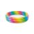 Intex rainbow inflatable kids pool isolated