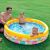 Intex polka dot inflatable pool with kids and parent
