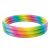 Intex rainbow inflatable kids pool isolated