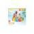 Intex rainbow inflatable pool for kids with children playing and packaging