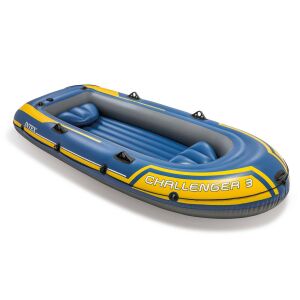 Intex Challenger 3 személyes felfújható csónak - Gumicsónak, evező