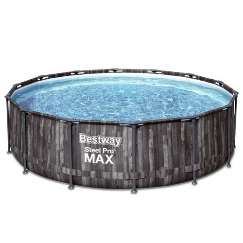Bestway Steel Pro MAX 427 x 107 cm Kerek Fémvázas Medence