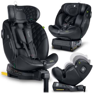 Autósülés nukido aero line fekete 0-36 kg isofix