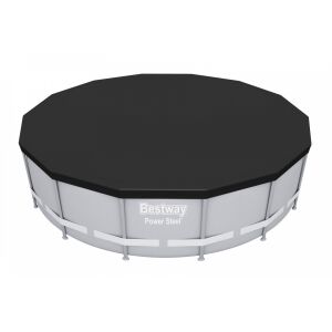 Bestway 427cm Rundrahmenpool mit Abdeckung - Bestway Pool-Decken