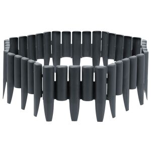 Kerti szegélyezés plonos 220 cm pl-961 szürke