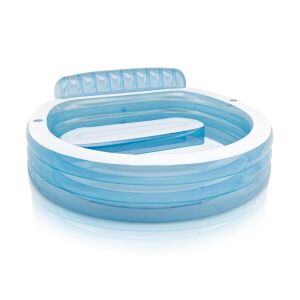Intex 57190 felfújható medence beépített paddal, 229 x 218 x 79 cm, üres - Intex