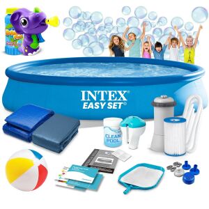Intex Easy Set 457 x 84 cm medence szett tartozékokkal - Kerti medence
