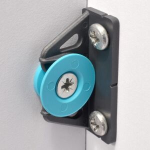 Скрита система за закрепване на панели, стойки и мебели, Button-Fix тип 2, пакет от 20 броя 136130337 - Крепежни елементи