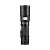 Superfire X60-T flashlight, black, front view
