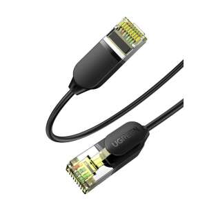 UGREEN NW149 Netzwerkkabel, Ethernet RJ45, Kat.7, F / FTP, 3m (schwarz) 41629199 UTP-Kabel