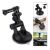 Puluz action camera suction cup mount with adjustable arm and usage examples