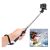 Puluz action camera selfie stick with wrist strap and usage example