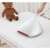 Deerma CM800 handheld vacuum cleaner being used to clean a mattress in a baby's room