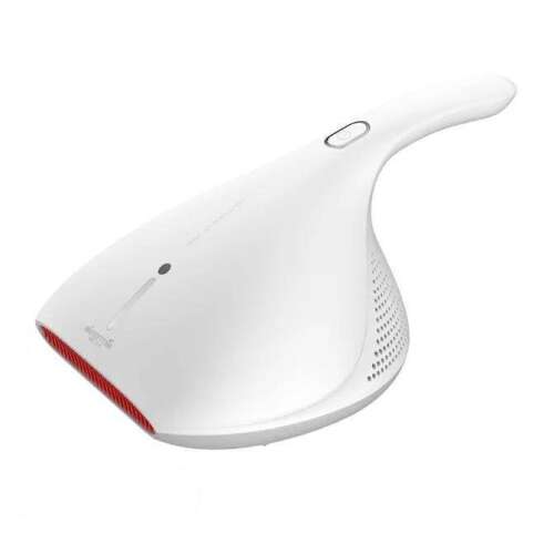 Aspirator de mână Deerma CM800, 450W, 13 kPa, 0,2 l, lumină UV împotriva acarienilor, 78 dB, alb/roșu