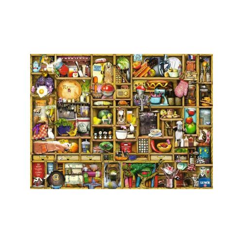 Ravensburger Colin Thompson varázslatos világa 1 500 darabos kirakó - A Konyhaszekrény