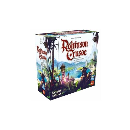 Robinson Crusoe társasjáték gyűjtői kiadás doboz