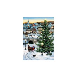 Cobble Hill Karácsonyi Falusi Kirakó - Village Tree - 1000 darab 129177723 - Puzzle & Kirakó