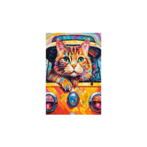 Castorland 1000 db-os puzzle - Cica a csomagtartóban (C-105229)