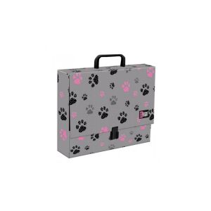 Servietă largă cu mâner A4 XL STRIGHT Paws 129178436 - Huse de protecţie acte