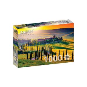 Enjoy 1000 db-os puzzle - Tuscany Sunset (2082) 129178546 - Puzzle