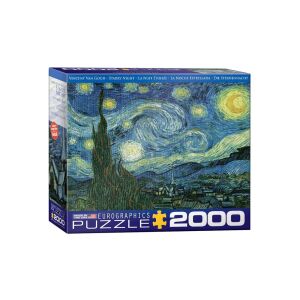 EuroGraphics 2000 db-os puzzle - Starry Night, Van Gogh (8220-1204) 129178754 - Eurographics