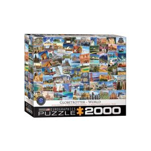 EuroGraphics 2000 db-os puzzle - Globetrotter World (8220-5480) 129178799 - Eurographics