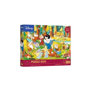 Trefl 600 db-os puzzle - 40 Éves Jubileum - Disney - Hófehérke és a hét törpe (37603) 129178810 - Trefl Puzzle