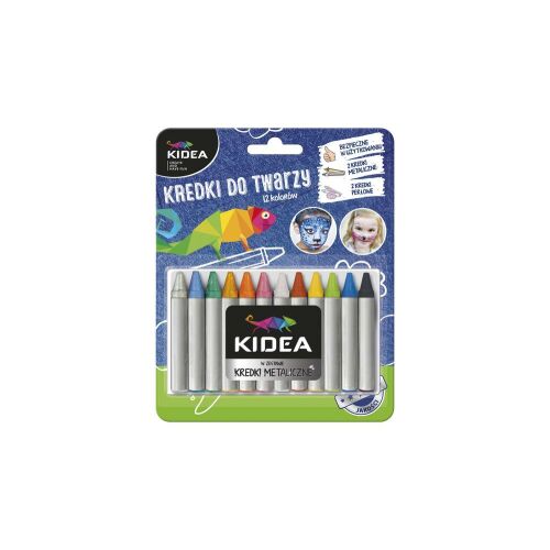 KREDKI DO TWARZY 12KOL DERF KIDEA B/C      129178879