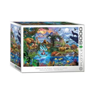 EuroGraphics 5000 db-os puzzle - Animals of the World (8520-5881) 129178908 - Eurographics