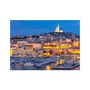 Bluebird 500 db-os puzzle - Marseille, la Nuit (90778) 129179194 - Bluebird