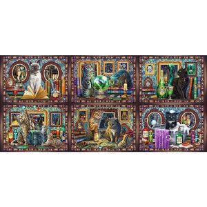 Obrazek z puzzli Trefl 9000 elementów Whiskered Wonders - Trefl Puzzle