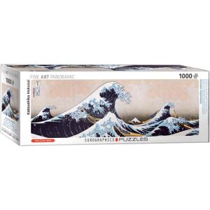 EuroGraphics 1000 db-os Panoráma puzzle - Great Wave of Kanagawa, Hokusai (6010-5487) 129179245 - Eurographics